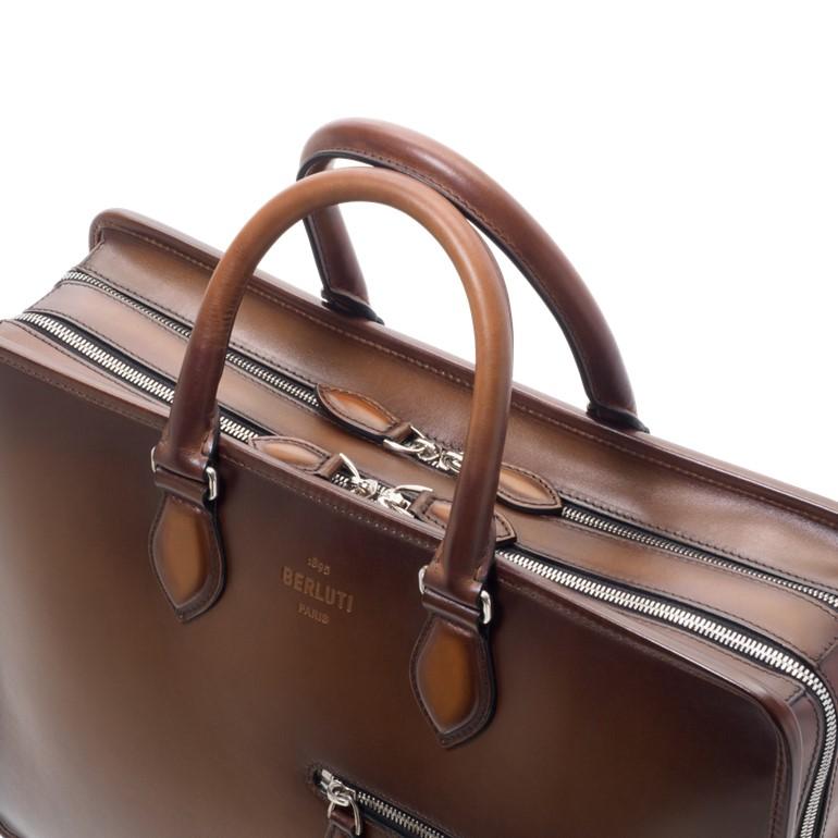Berluti（ベルルッティ） ドゥジュール レザー ブリーフケース