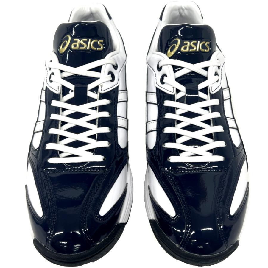 ASICS（アシックス） 【サイズ交換送料無料】ホワイト×ネイビー 野球