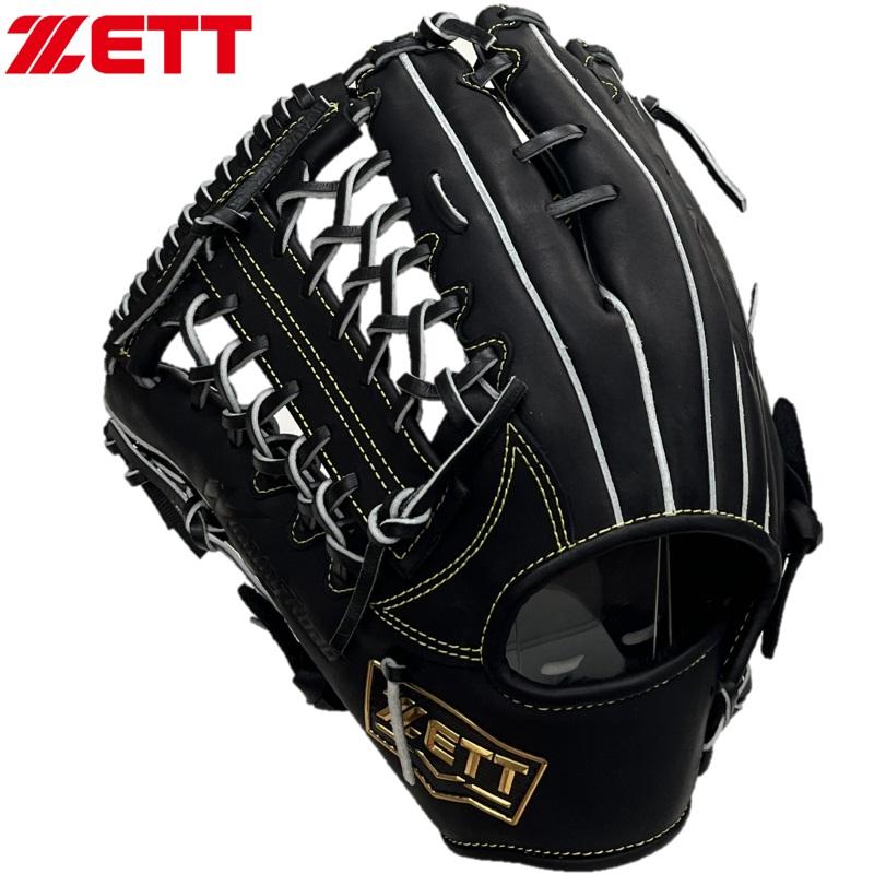 良品 ZETT 軟式野球用 左利き 希少 投手 外野用 ZETT 軟式グローブ 外