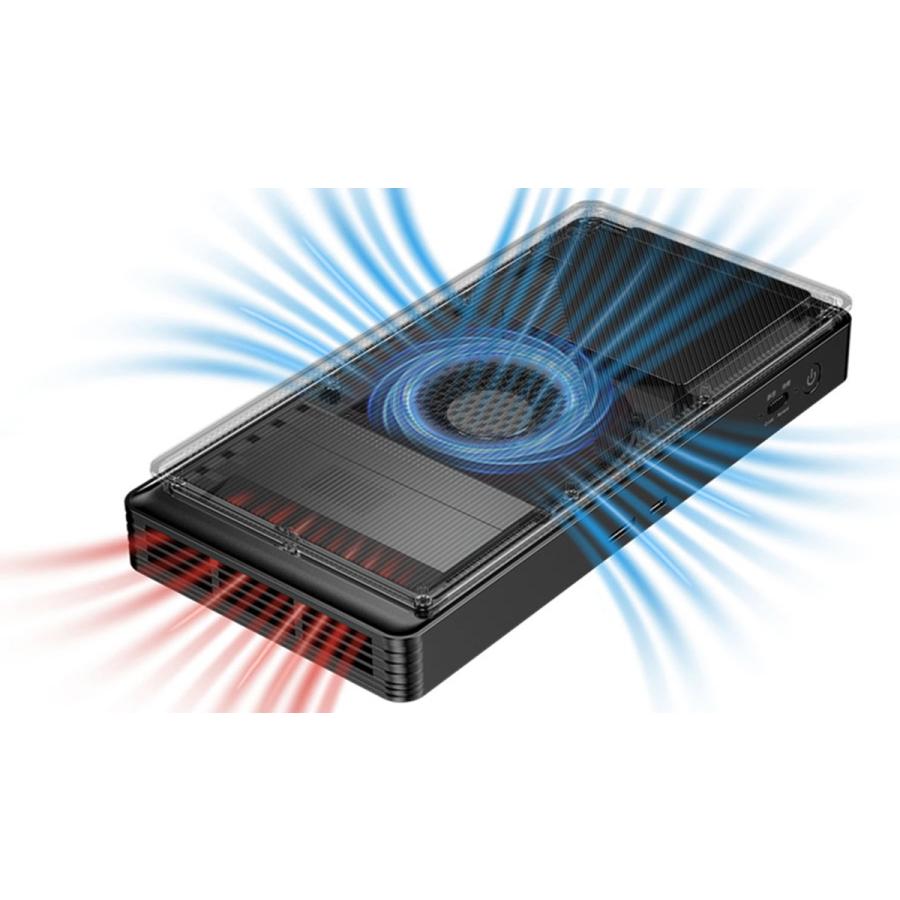 GPD G1 2024 外付けGPU Radeon RX 7600M XT搭載 サイレントモードに