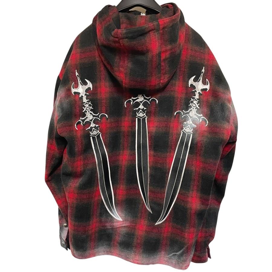 中古】THUG CLUB サグクラブ SWORD FLANNEL ZIP-UP TC24JK2301