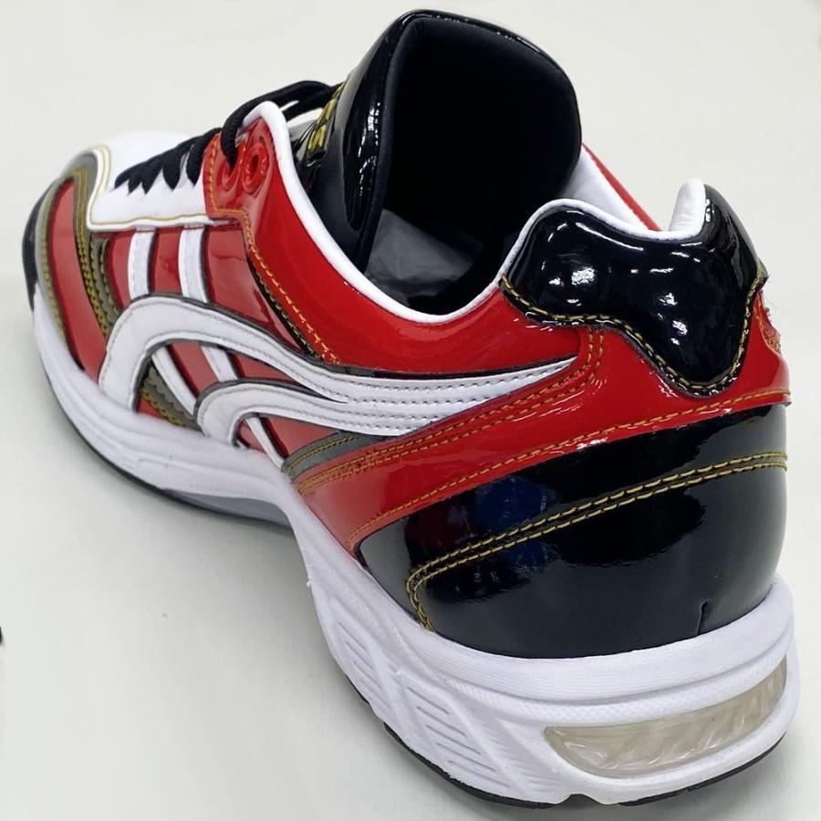 ASICS（アシックス） 【サイズ交換送料無料】ブラック×レッド 野球