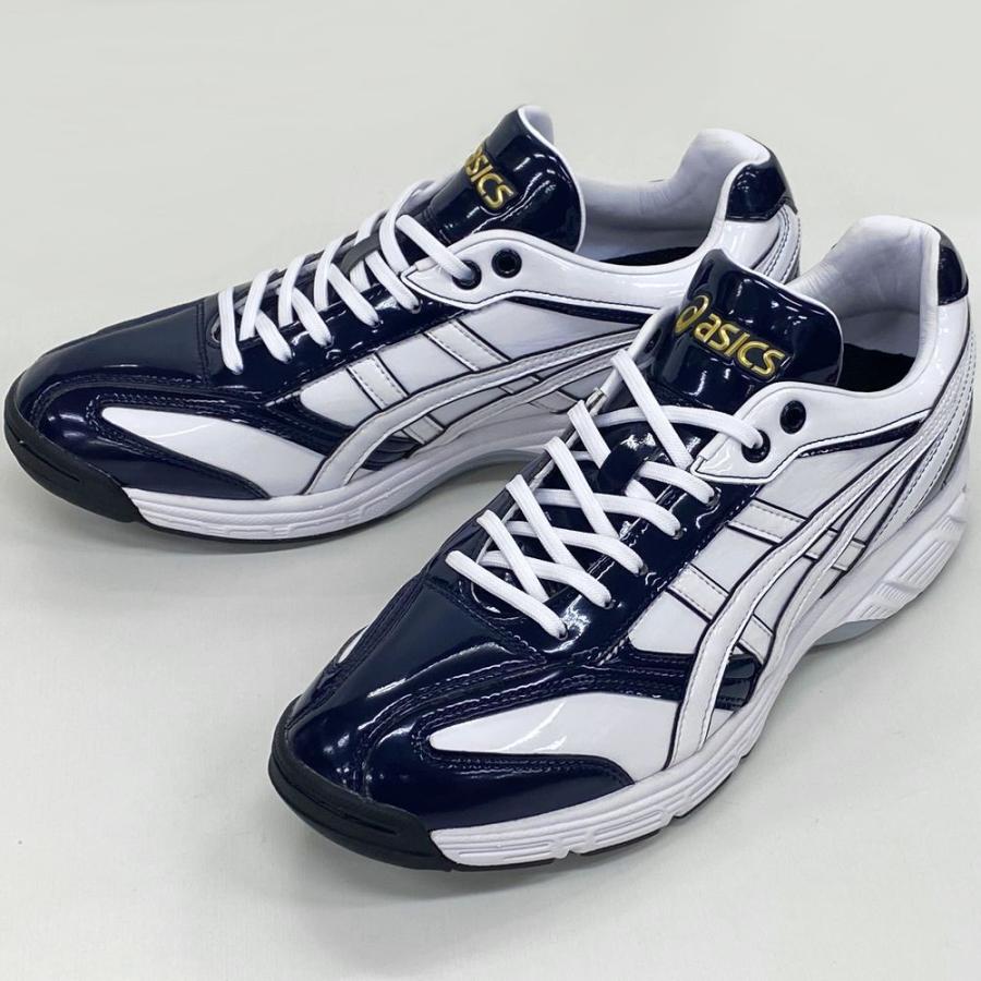 ASICS（アシックス） 【サイズ交換送料無料】ホワイト×ネイビー 野球
