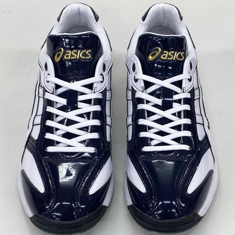 ASICS（アシックス） 【サイズ交換送料無料】ホワイト×ネイビー 野球