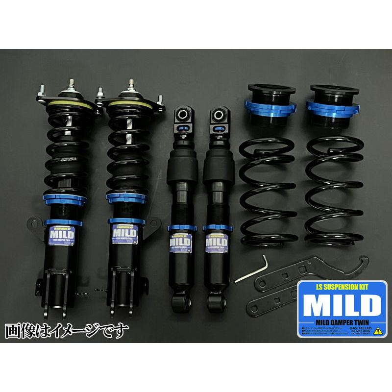 l700s l700vライブラ車高調キット マイルドダンパー ミラ（ダイハツ