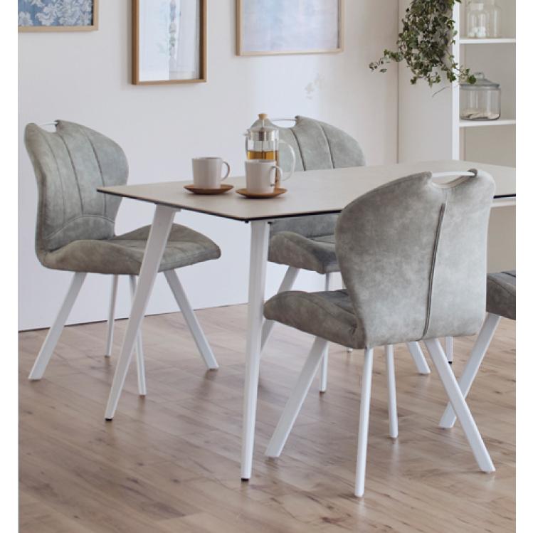 ベア ダイニングチェア グレー 楽天市場】回転 ダイニングチェア 2脚