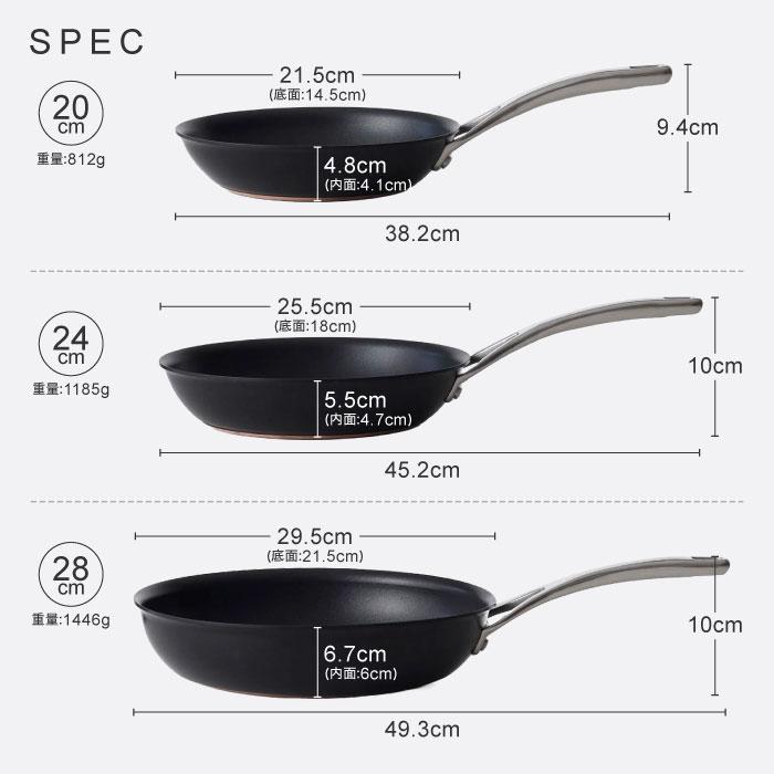 マイヤー MEYER アナロン ヌーヴェルカッパールクス フライパン 20cm