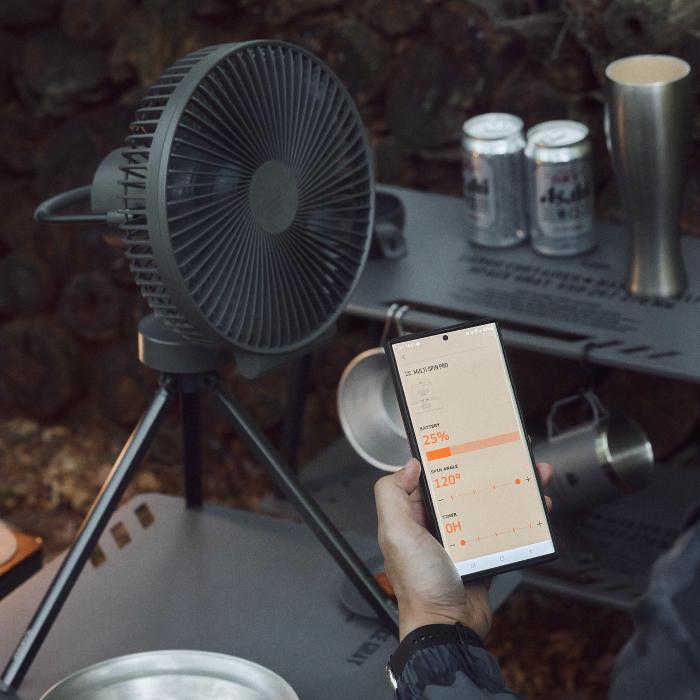 カーゴコンテナ CCマルチスピンプロ デュアルファンM/L用首振り機 専用