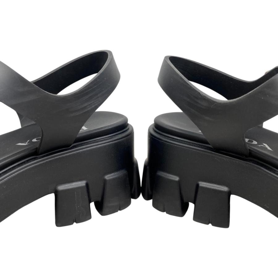 PRADA（プラダ） サンダル モノリス ラバー 1X853M_3LKK_F0002_F_DD55