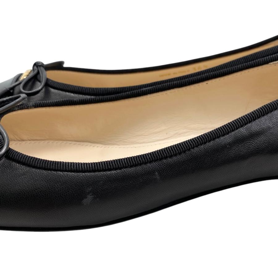 PRADA（プラダ） パンプス バレリーナ フラットシューズ 1F889D 36 1/2