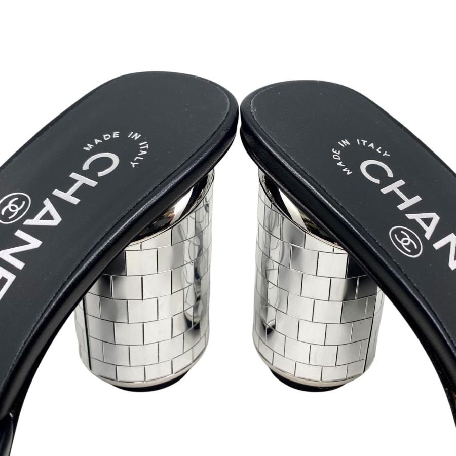 CHANEL（シャネル） ミュールサンダル ミラーヒール G45358 X01000