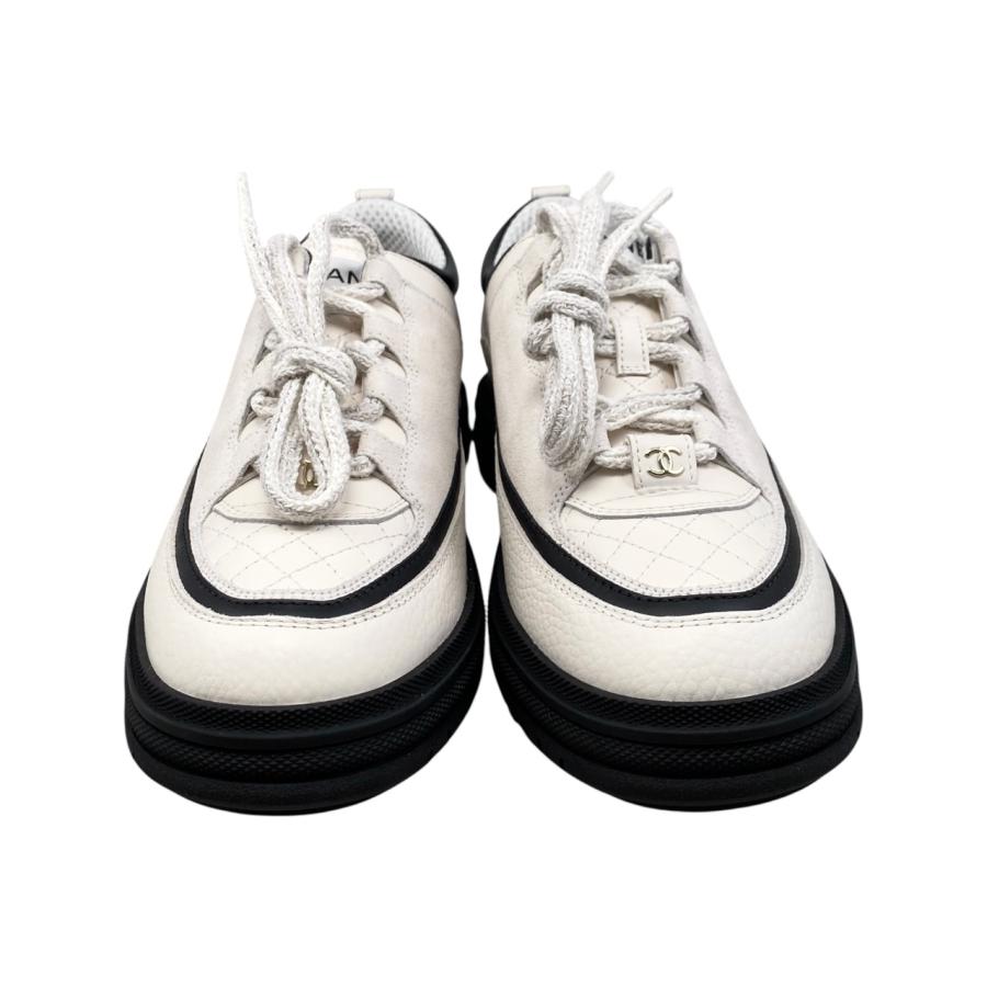CHANEL（シャネル） スニーカー マトラッセ ココマーク G46258 37