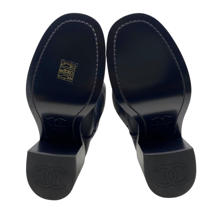 CHANEL（シャネル） ロングブーツ ココマーク G39614 37サイズ レザー