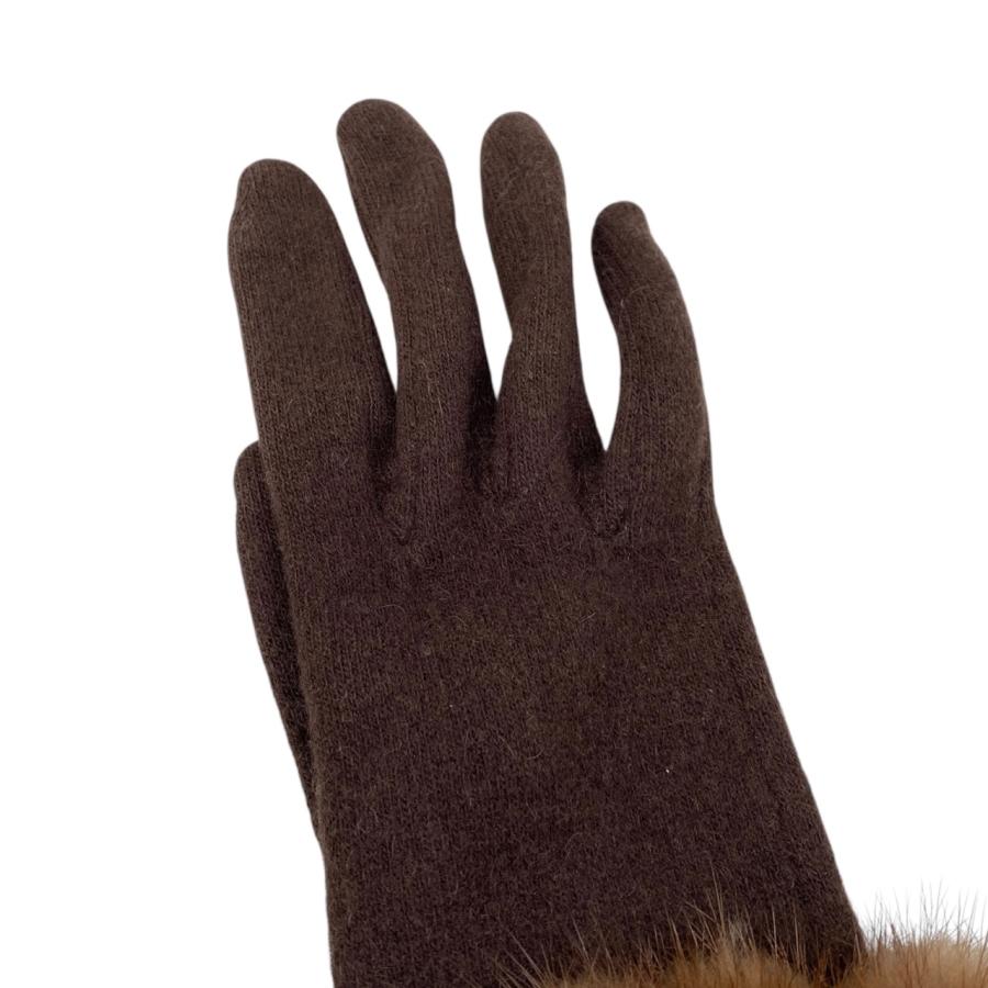 LOUIS VUITTON（ルイ・ヴィトン） 手袋 ミンク グローブ M74274