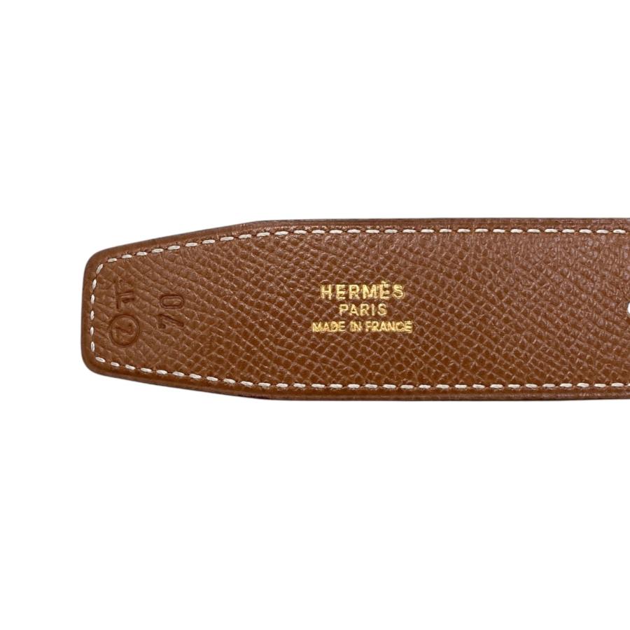 HERMES（エルメス） ベルト リバーシブル バックル ○Z刻印 レザー H