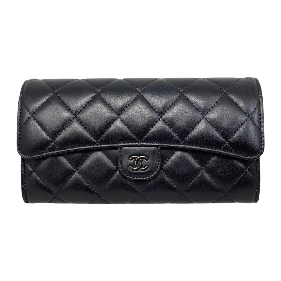 CHANEL（シャネル） 2つ折り長財布 クラシック ロング フラップ