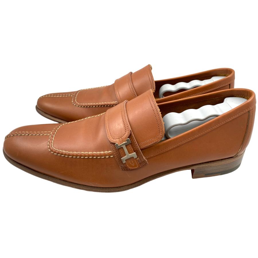 HERMES（エルメス） ローファー ブラウン 革靴 シューズ 茶色 サイズ40