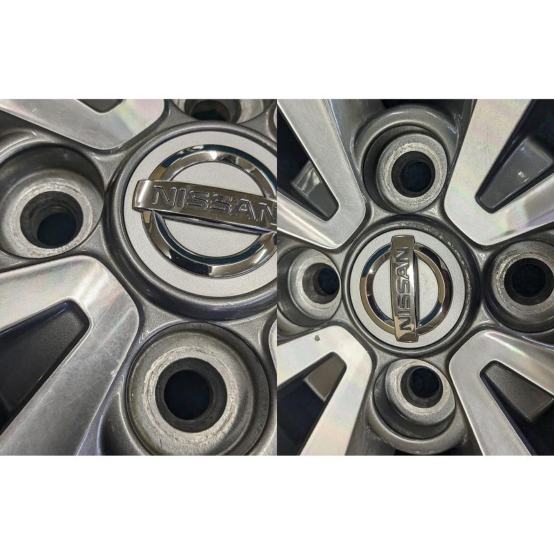 日産（NISSAN） ☆15インチ 純正 中古 アルミホイール 4本 4穴 PCD:100