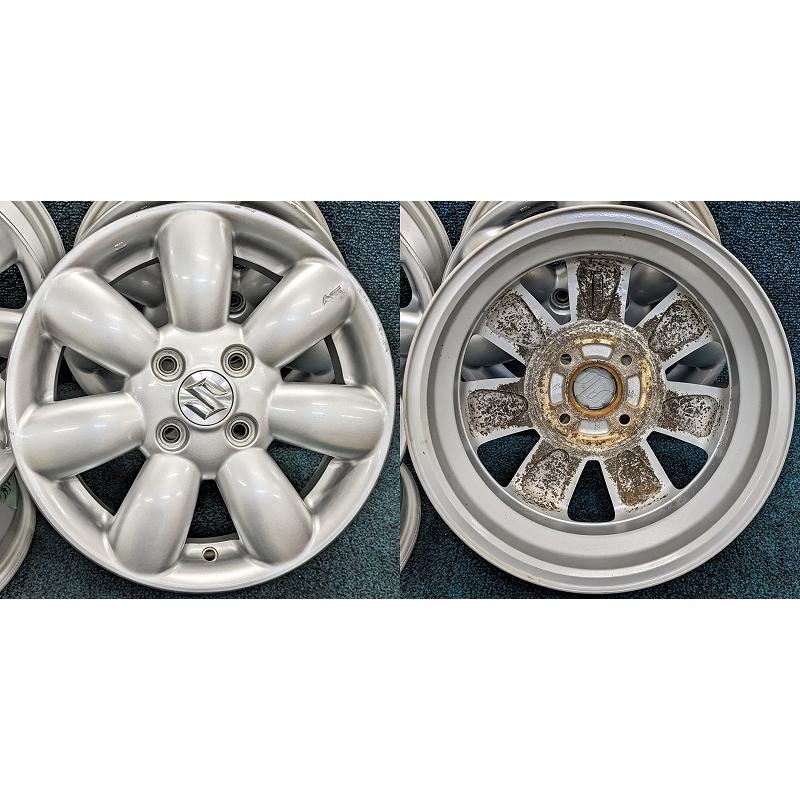スズキ（SUZUKI） ☆14インチ スズキ（ラパン） 純正 中古 アルミ