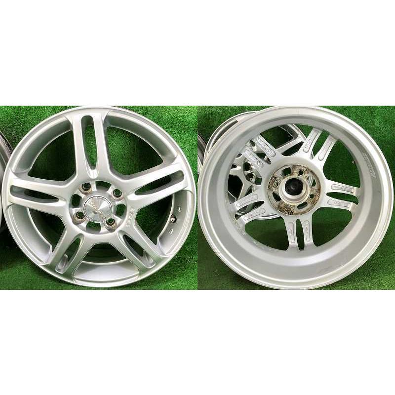 ☆15インチ Racing SPARCO DS1 中古 社外 アルミホイール 4本 4穴 PCD