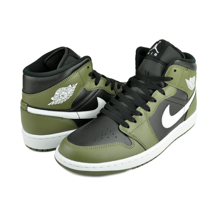 エア ジョーダン 1 ナイキ エアジョーダン ミッド ブラック ホワイト