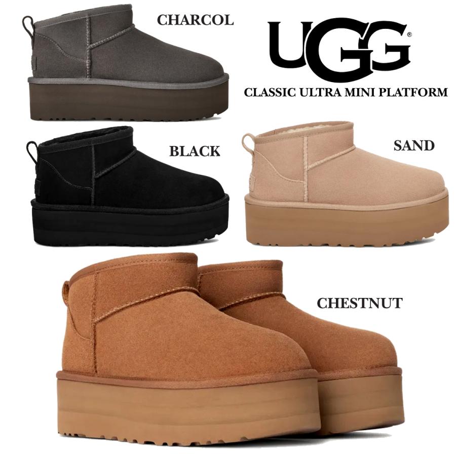 UGG（アグ） ウィメンズ クラシック ウルトラ ミニ プラットフォーム