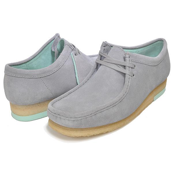 Clarks（クラークス） ワラビー CLARKS WALLABEE GREY COMBI 26160202