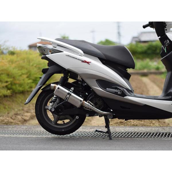シグナス HMS ヤマハ シグナスX バイクマフラー 台湾5期仕様 O2