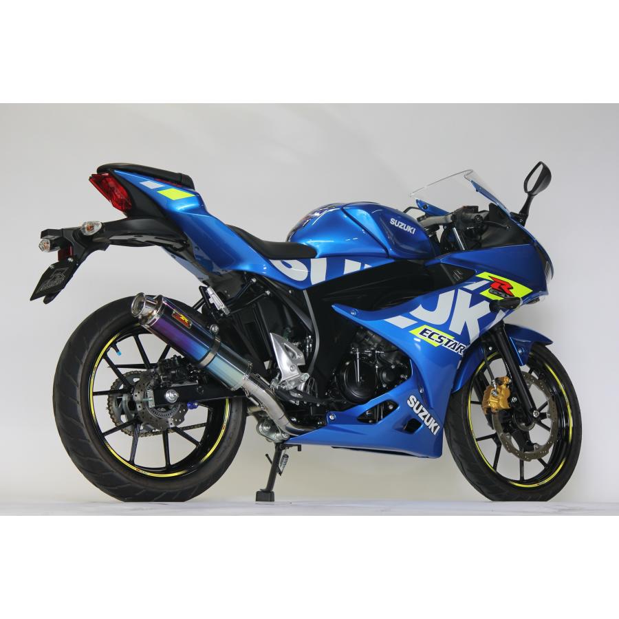 GSX Realize GSX-R125 バイクマフラー 8BJ-DL32D 22Racing チタン