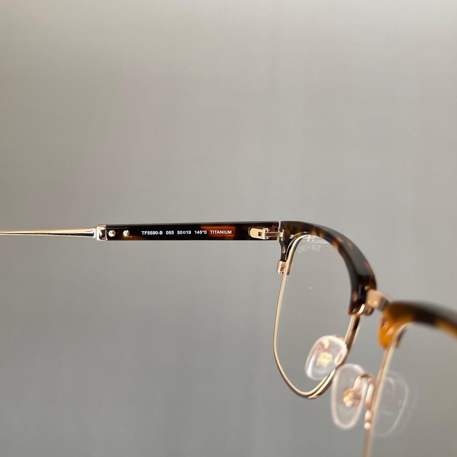 TOM FORD EYEWEAR メガネ トムフォード サーモントブロー メンズ