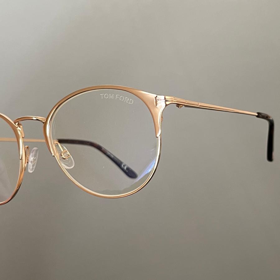 TOM FORD EYEWEAR トムフォード メガネ ゴールド メタル ブラウン