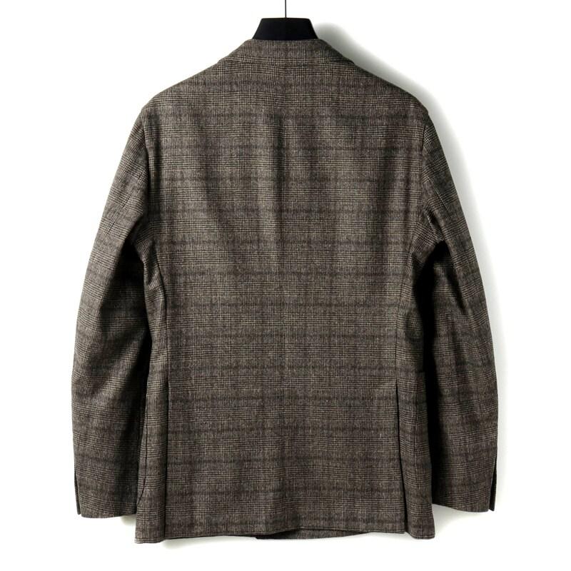 BOGLIOLI（ボリオリ） ウールポリエステルライトツイードグレン