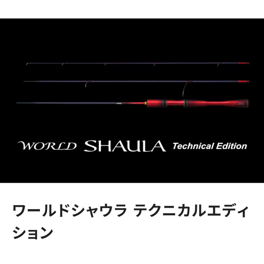2024 ワールドシャウラ テクニカルエディション S64UL-RS3 : ルアー