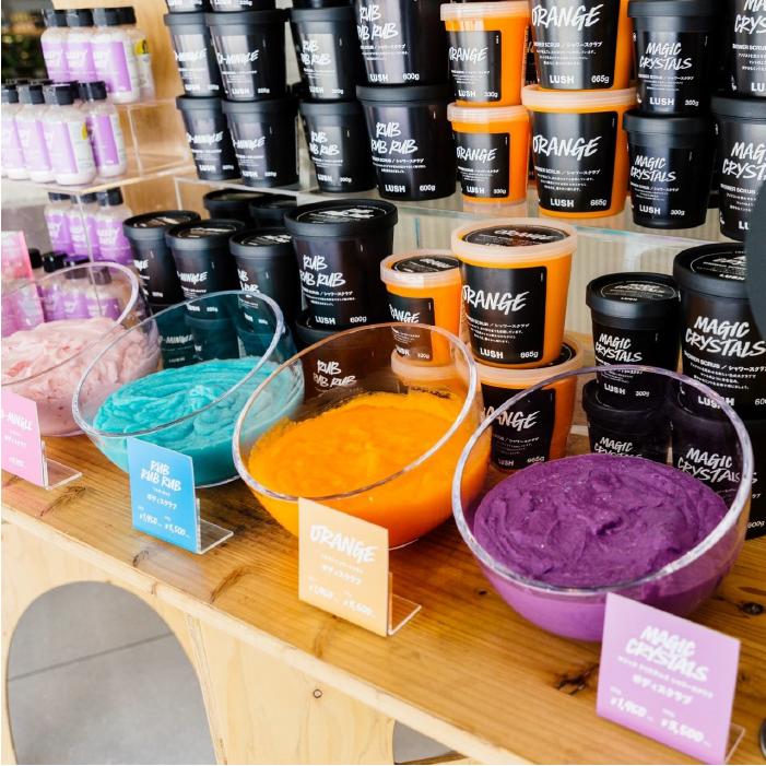 LUSH（ラッシュ） マジック クリスタルズ シャワー スクラブ 300g