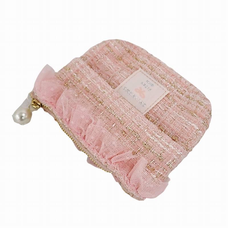 ちいかわ リボンシリーズ ツイードティッシュポーチ CW34870 ポーチ