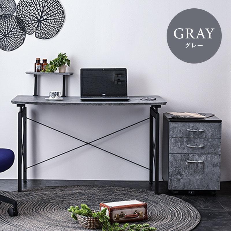 パソコンデスク PCデスク オフィスデスク 幅120cm 奥行60cm 大理石