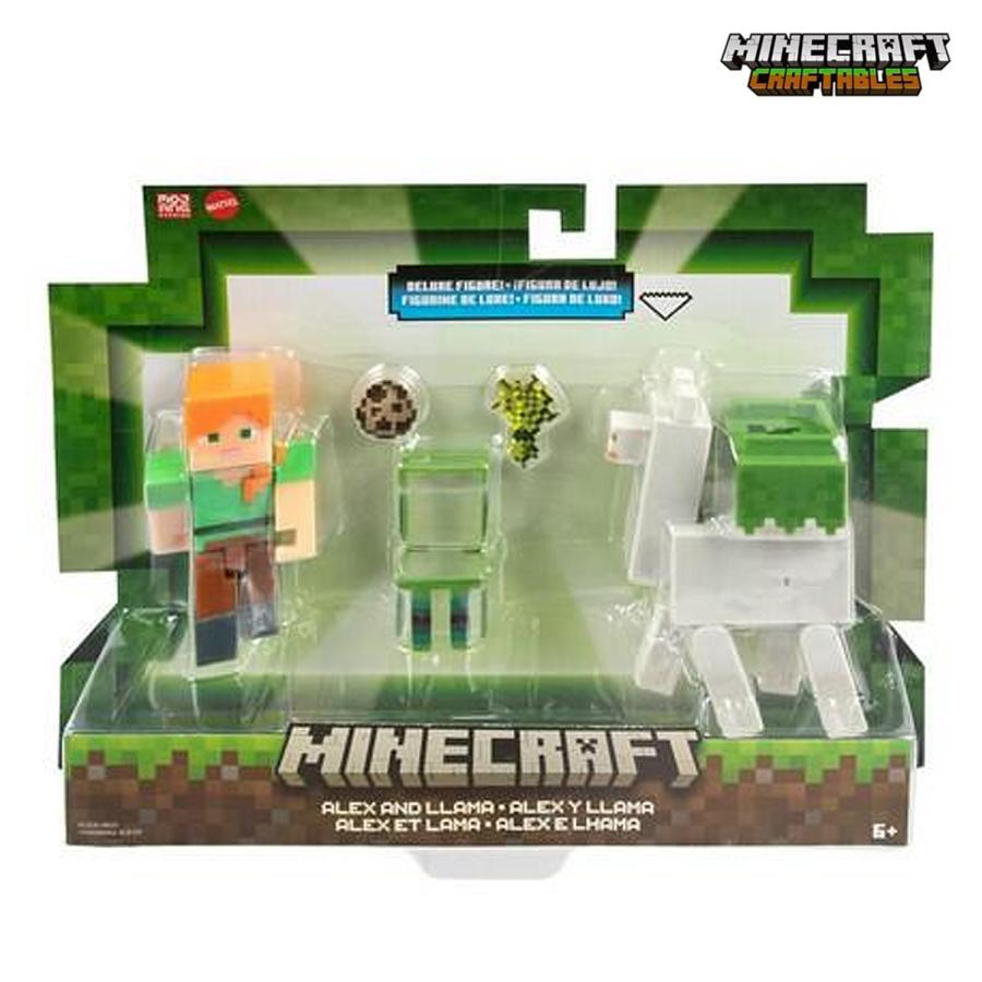 MATTEL（マテル） マインクラフト ベーシックアクションフィギュア2体