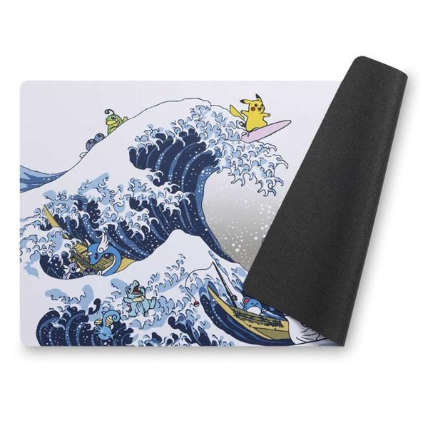 ポケモンカードゲーム 海外ポケモンセンター限定 プレイマット 北斎