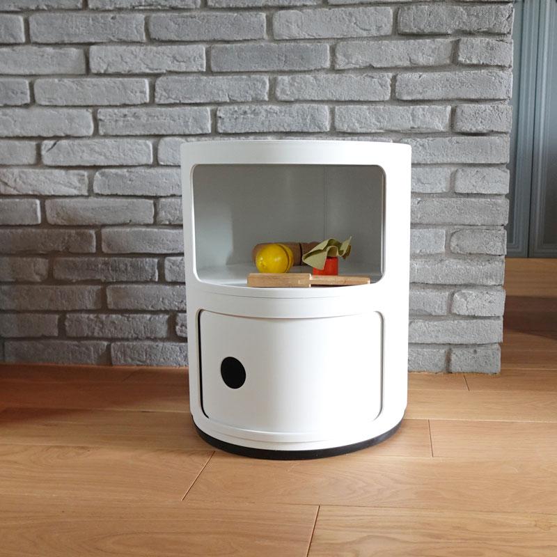 Kartell（カルテル） 正規代理店 収納家具 2段 Componibili2