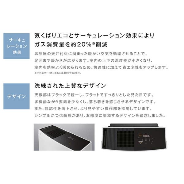 リンナイ（Rinnai） ガスファンヒーター RC-B5801ACP PM2.5対応空気
