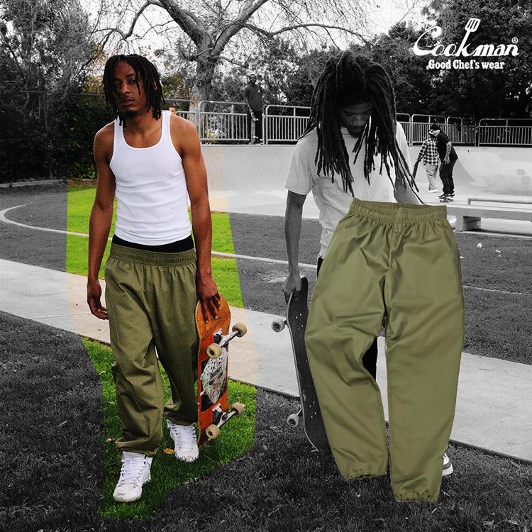 COOKMAN（クックマン） Chef Pants Sausage Style Herb シェフパンツ