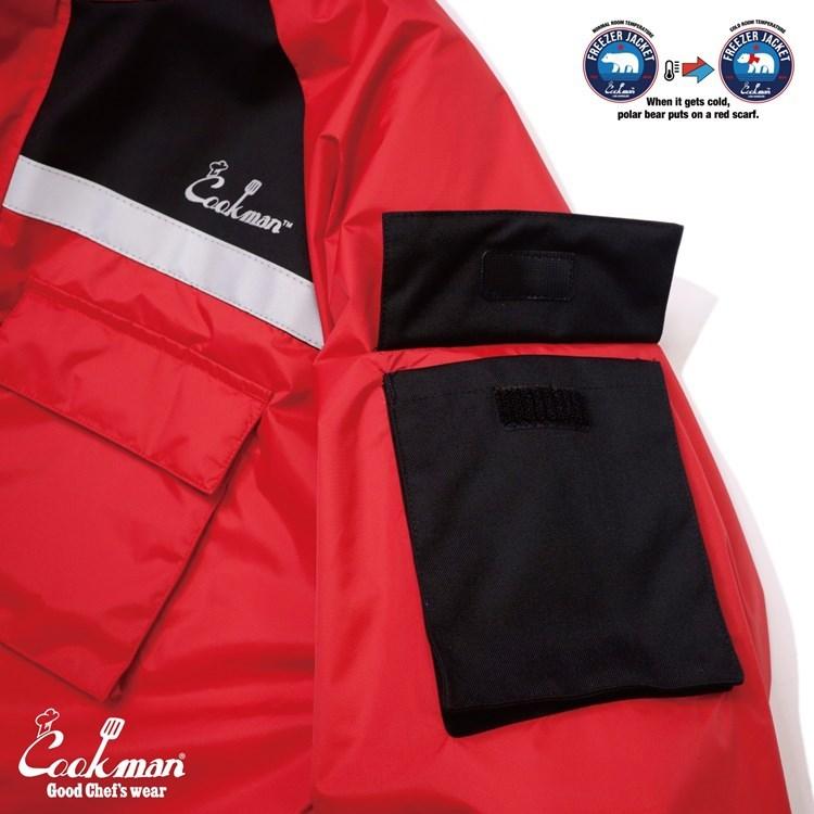 COOKMAN（クックマン） Freezer Jacket RED フリーザージャケット