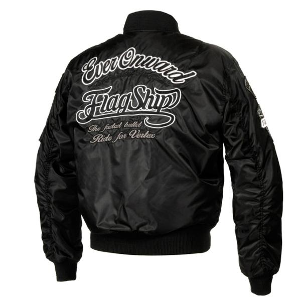 FLAGSHIP（フラッグシップ） FJ-W212 パーソナルMA-1 ブラック 秋冬