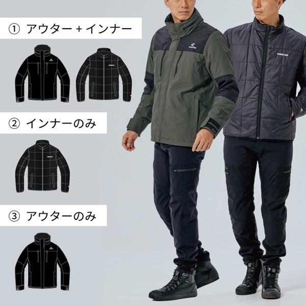 TAICHI RSタイチ RSJ731 ヒューズ オールシーズンジャケット ARMY