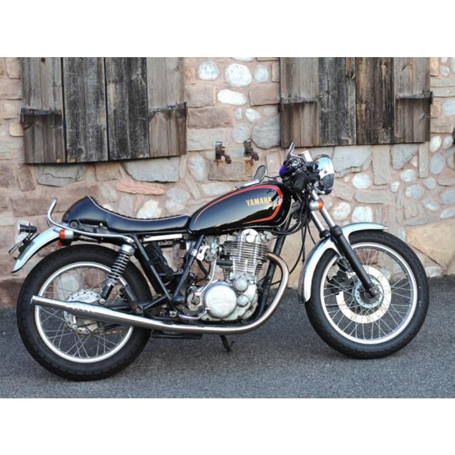 ヤマハ SR400/500 カフェレーサーシート Type3 モーターロック