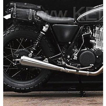 KEDO ケドー ステンレス スリップオン マフラー SR400/500 Gibbonslap