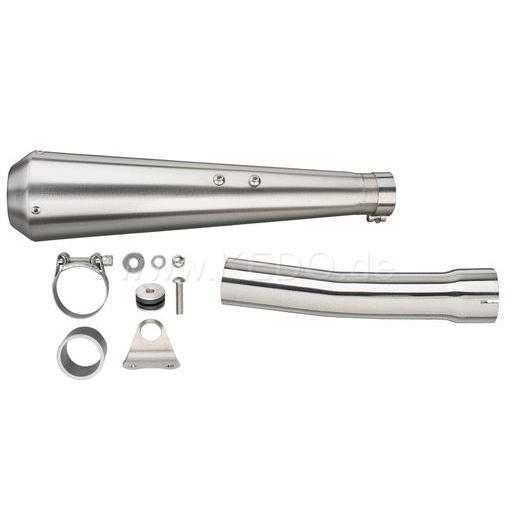 KEDO ケドー ステンレス スリップオン マフラー SR400/500 Gibbonslap