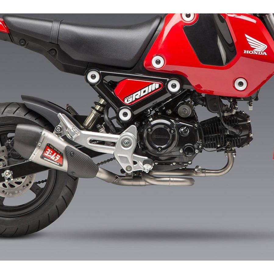 ヨシムラUSA RS-9T フルエキゾースト ステンレス マフラー ホンダ Grom