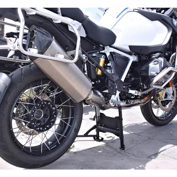 R1250GS ADV 19-22 チタン フルエキゾースト マフラー/OEMバルブ付