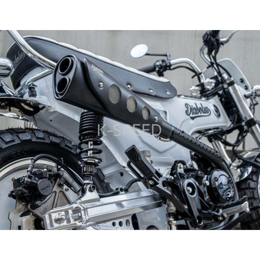 ホンダ ダックス125 フルエキゾーストマフラー レトロスタイル